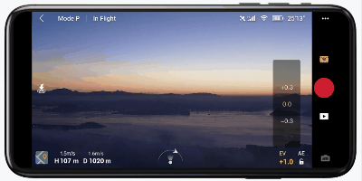DJI Flyアプリ特徴「カメラ設定」の動画