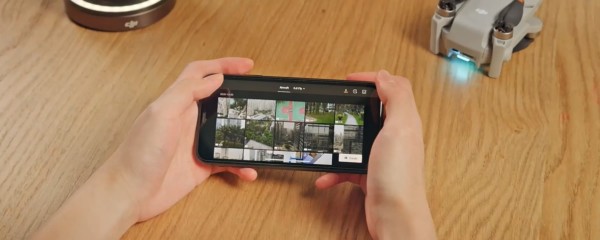 DJI公式サイト「クイック転送」の画像