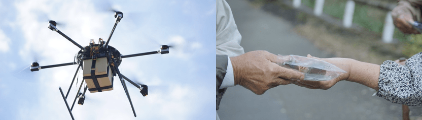 高知県四万十町「ドローン実証」