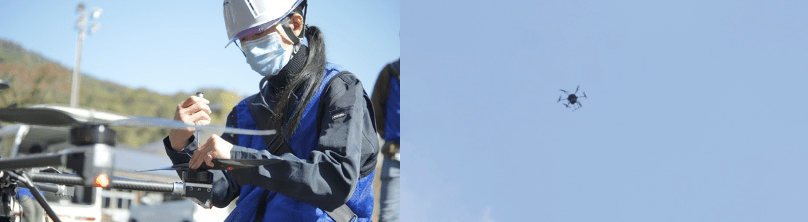 高知県四万十町「ドローン実証」