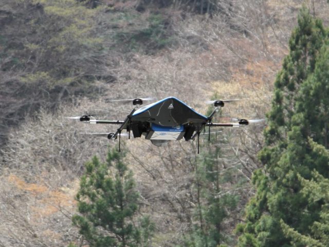 防災対応としてのドローン活用の画像