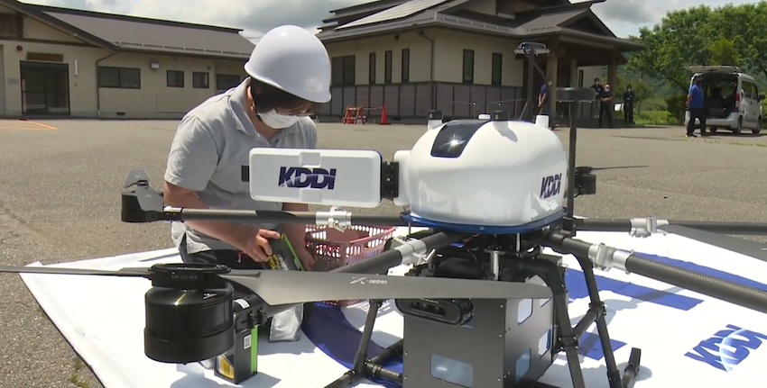 ドローン物流 自治体事例「ゆうあいマーケット」(長野県伊那市)の画像
