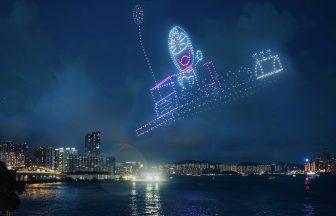 100％ドラえもん＆フレンズ ドローンショー